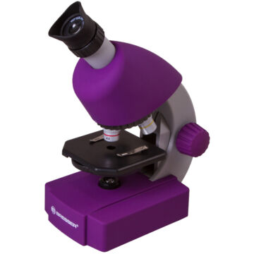 Bresser Junior 40–640x Microscope, violet 70121