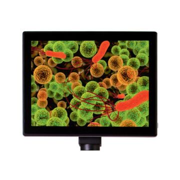 Levenhuk MED 5M digitális mikroszkóp-kamera 9,4" LCD-kijelzővel 74246