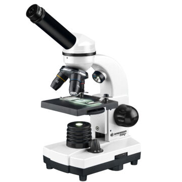 Bresser Junior Biolux SEL 40–1600x mikroszkóp tokkal, fehér 75314