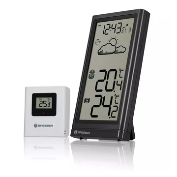 Bresser Meteo Temp időjárás állomás, fekete BRE7004200 Bresser Meteo Temp időjárás állomás, fekete BRE7004200