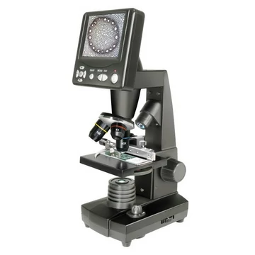 Bresser LCD digitális mikroszkóp (40-400x, 5Mp) LCD-35br