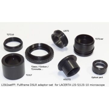 LIS-5/10 fotoadapter szett Fullframe DSLR kamerához LIST2setFF