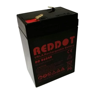 RedDot 6V 4,0Ah zselés akkumulátor REDDOT640 RedDot 6V 4,0Ah zselés akkumulátor REDDOT640