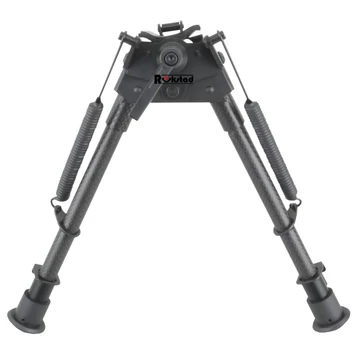 Vector Optics Carbon Fiber 9-13.5" Swivel Spring bipod VECRSCFS09