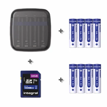 XTAR BC4 töltő + 8 x AA 2000mAh 1.5V Li-ion akkumulátor + 32 GB SD kártya XTRAC3280028 XTAR BC4 töltő + 8 x AA 2000mAh 1.5V Li-ion akkumulátor + 32 GB SD kártya XTRAC3280028