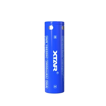XTAR 18650H 2600mAh Li-ion akkumulátor védelem nélkül XTRXBL09022 XTAR 18650H 2600mAh Li-ion akkumulátor védelem nélkül XTRXBL09022