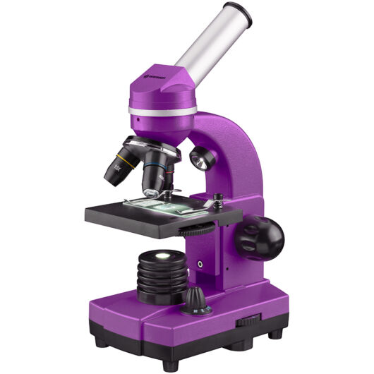 Bresser Junior Biolux SEL 40–1600x mikroszkóp, lila 74321