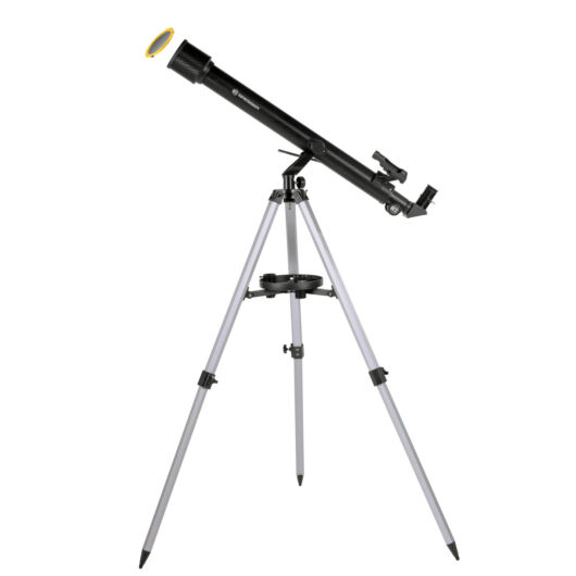 BRESSER Stellar 60/800 AZ - Refraktor teleszkóp okostelefonos kameraadapterrel és napszűrővel BRE4511759