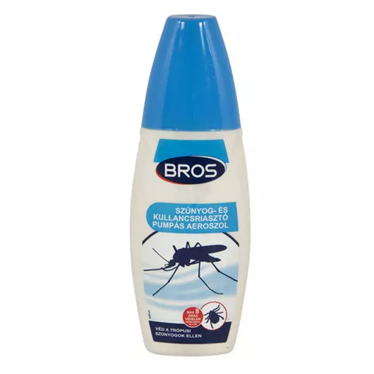 Bros szúnyog és kullancs riasztó pumpás aeroszol 100 ml (247369) BROB001