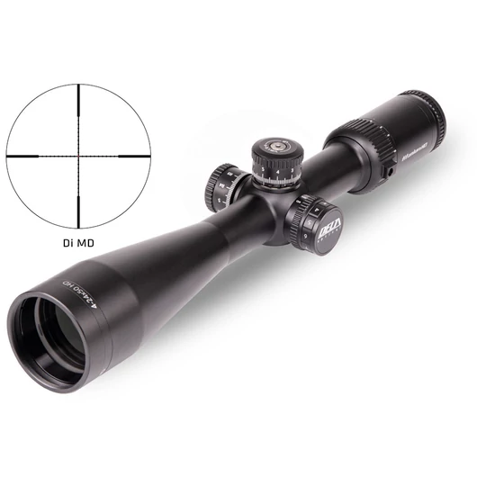 Delta Optical Titanium 4-24x50 HD Mildot, MIL, Ballistic DO4-24x50MDmil