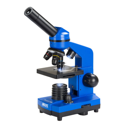 Delta Biolight 100 mikroszkóp-szett (kék) DeBioL100b