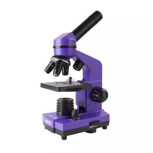 Delta Biolight 100 mikroszkóp-szett (lila) DeBioL100p