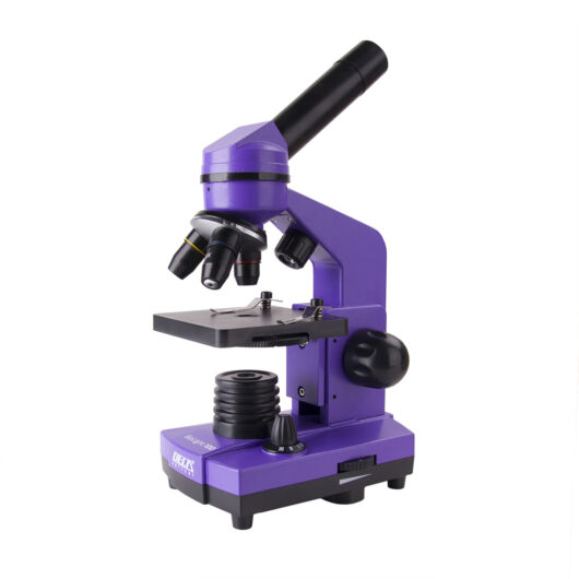Delta Biolight 100 mikroszkóp-szett (lila) DeBioL100p