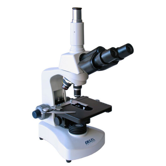 Genetic mikroszkóp 40-1000x nagyítással, trinokulár fejjel Gen-tri