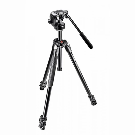 Manfrotto 290XTA kit alu 3 szekciós állvány + fluid fej MANMK290XTA32W