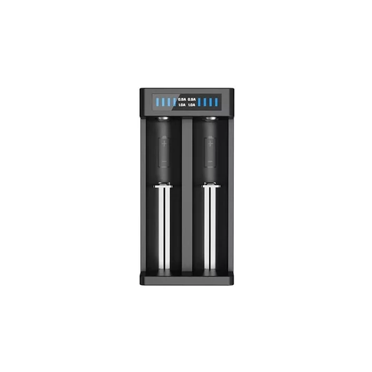 XTAR MC2 Plus két öblös akkumulátor töltő XTRMC2PLUS