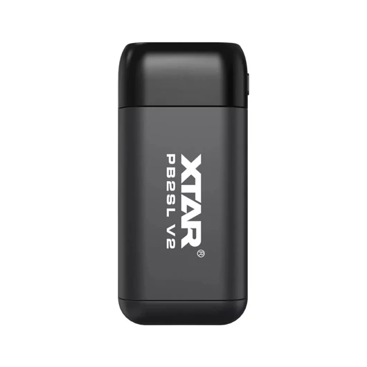 XTAR PB2SL V2 akkumulátor töltő, fekete XTRPB2SLV2 XTAR PB2SL V2 akkumulátor töltő, fekete XTRPB2SLV2