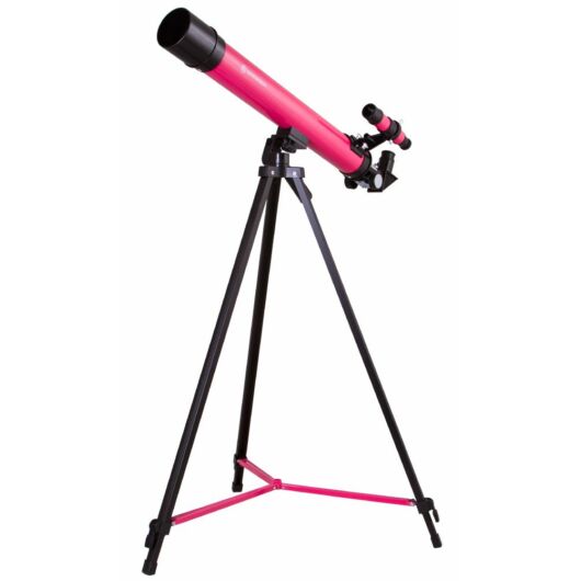 Bresser Junior Space Explorer 45/600 AZ teleszkóp, rózsaszín 70133