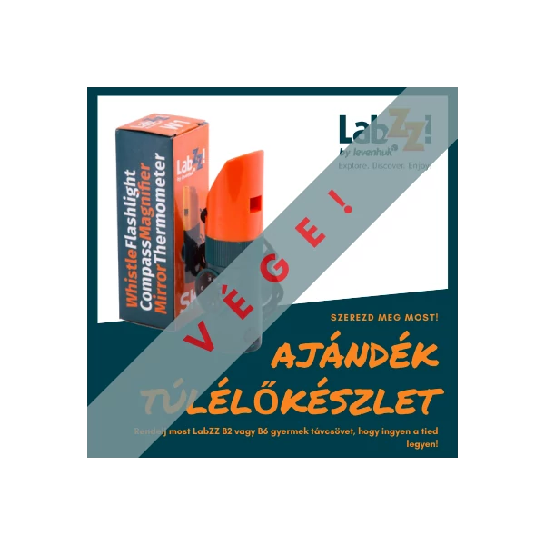 LabZZ gyermek távcső mellé LabZZ SK1 túlélőkészletet adunk!