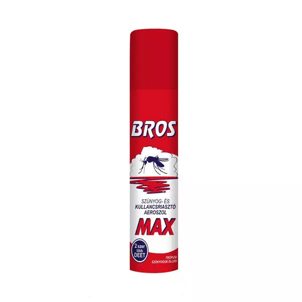 Bros Szúnyog és kullancsriasztó aeroszol MAX 90ml  (047655)
