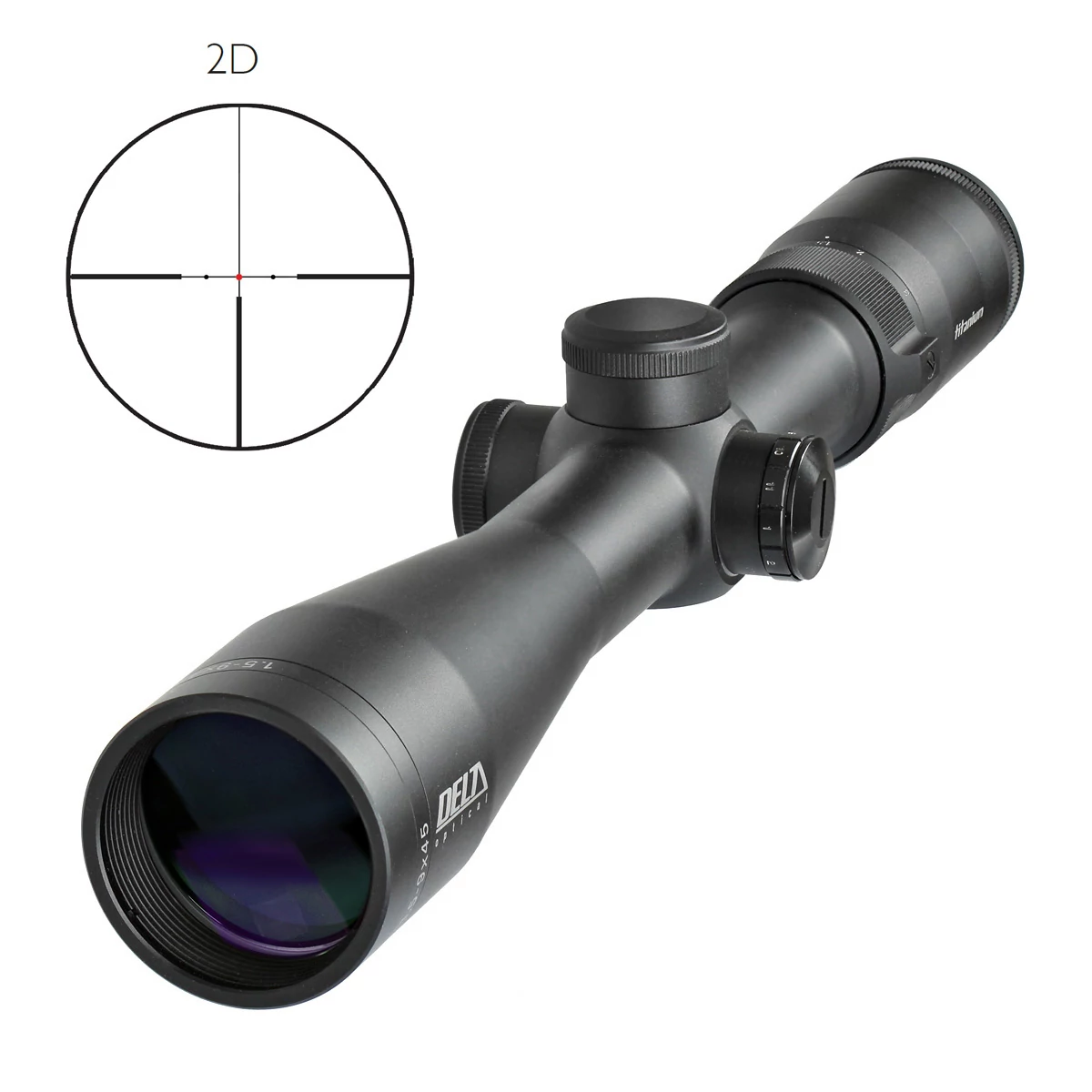 Delta Optical Titanium 1,5-9x45 IR (2D)