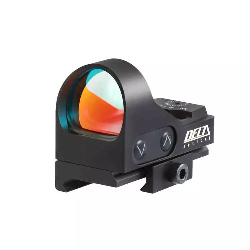 Delta Optical Minidot HD 26 dot sight,  6 MOA-s világítóponttal, Weaver sínnel
