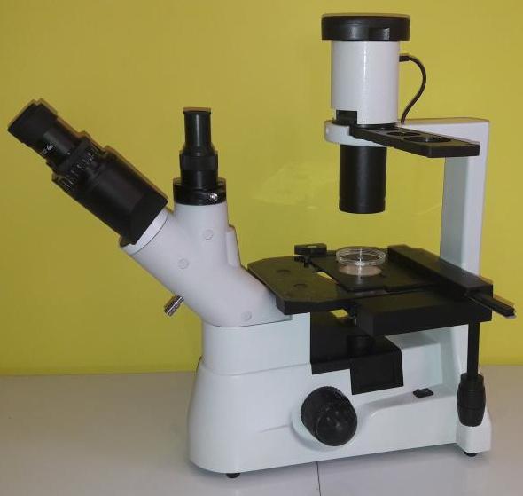 Inverz biológiai fáziskontraszt mikroszkóp