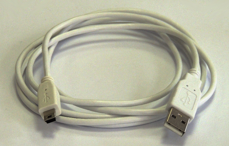 Szilikonkábel USB-USBmini.