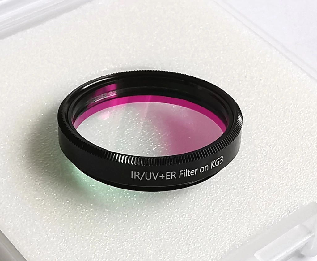 LACERTA IR/UV/ER-Block KG3 CCD-szűrő, IR blokk 3000nm-ig (31,7mm méret)