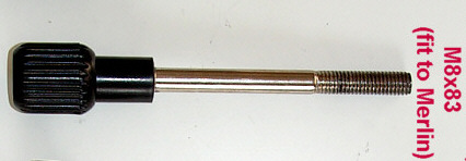 M8x83-as acél rögzítőcsavar hosszú markolattal