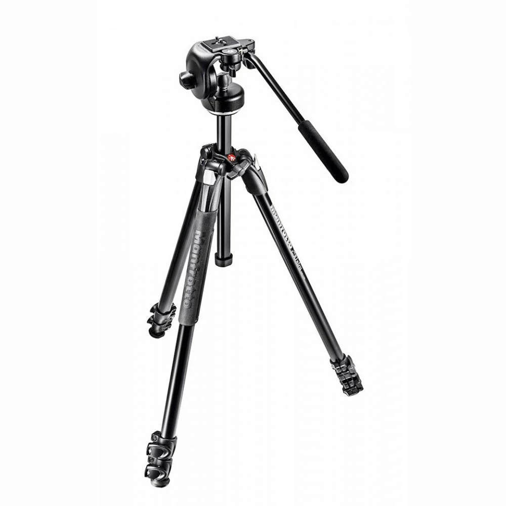 Manfrotto 290XTA kit alu 3 szekciós állvány + fluid fej