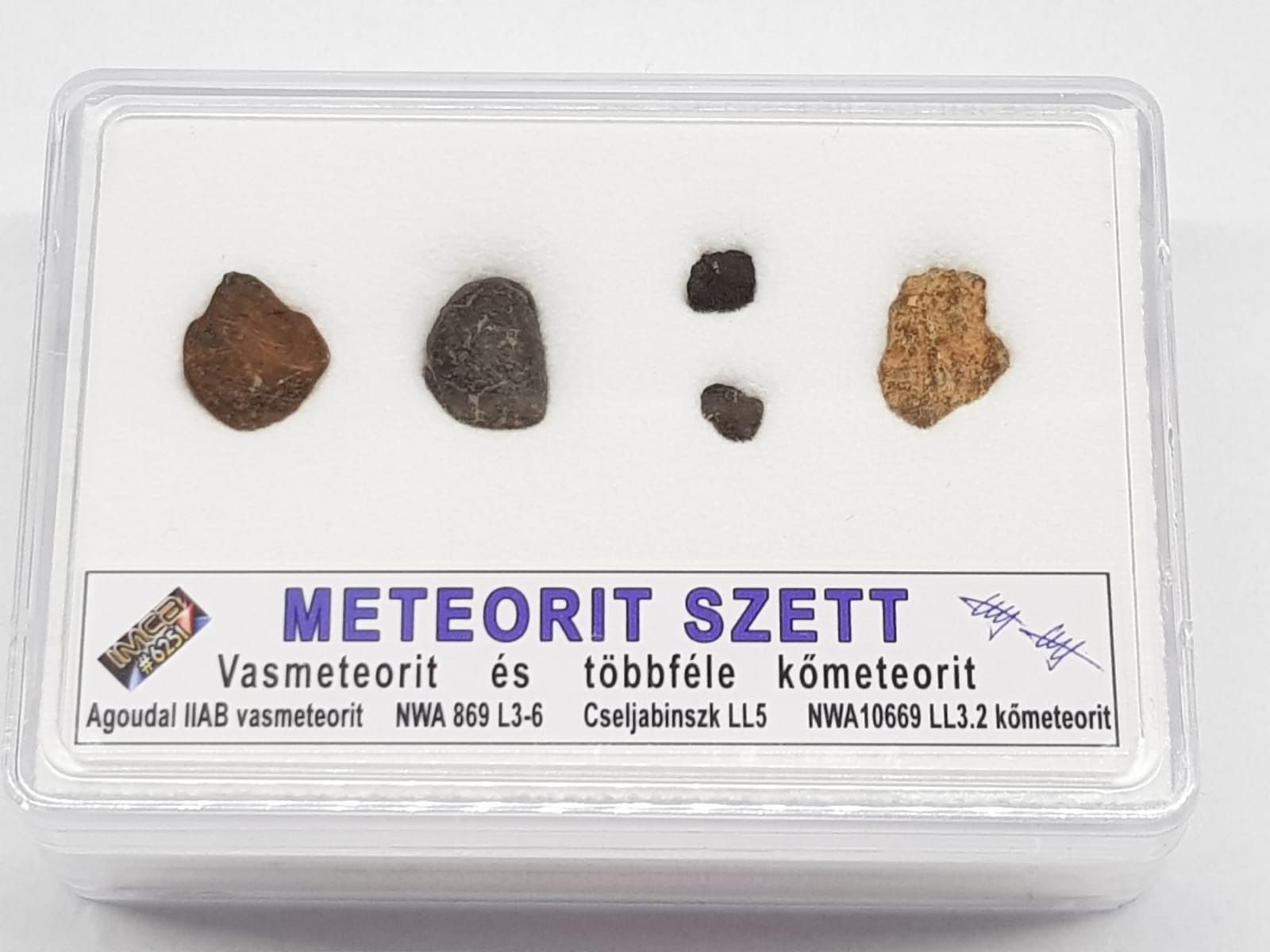 Meteorit szett gyűjtőknek