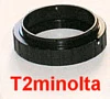 T2 Adapter Minolta A / Sony A bajonettre