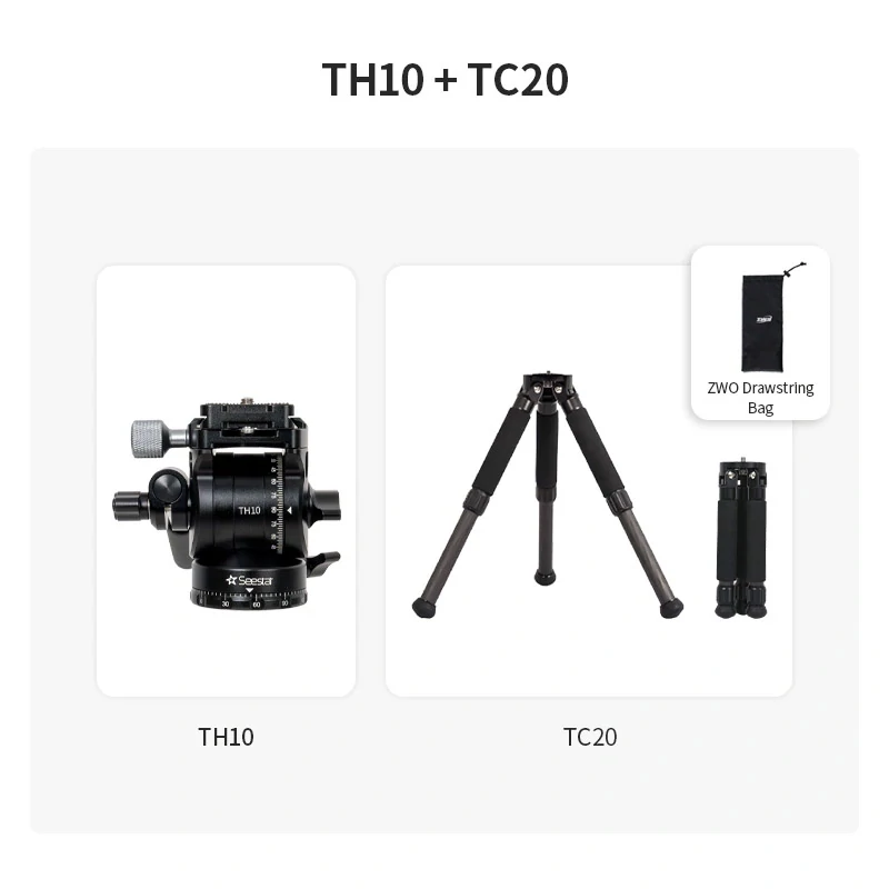 ZWO Seestar tripod szett TC20 + TH10